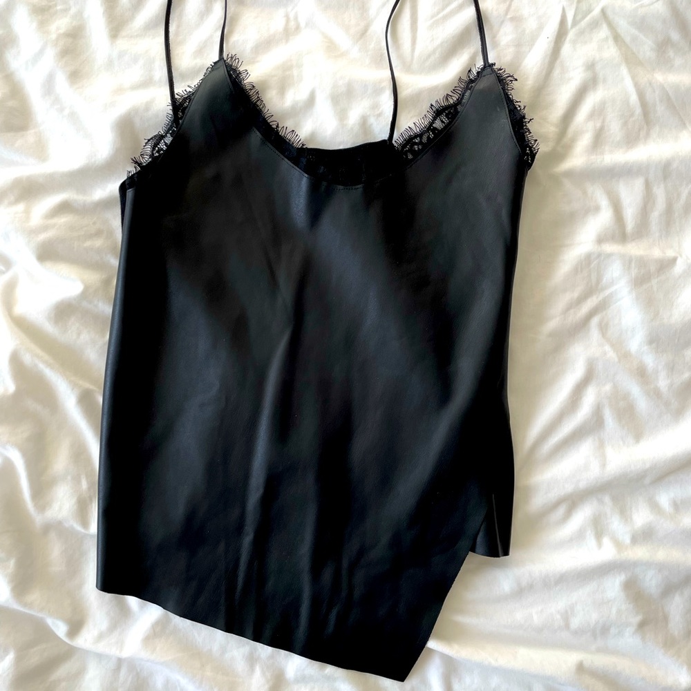 🖤 Vegan Leather Layered Tank 🖤
